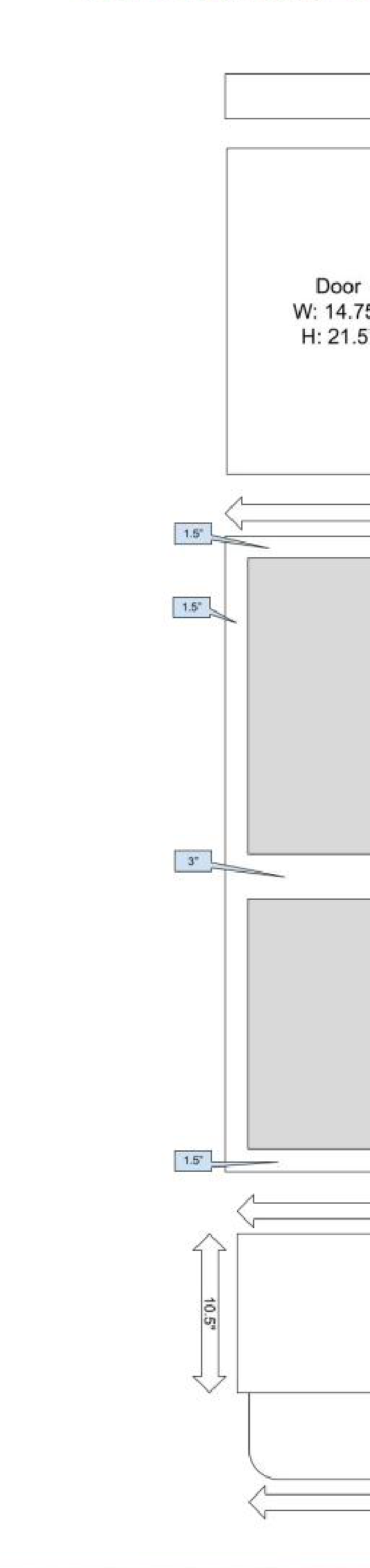 Chair Rail Molding, 96" long
