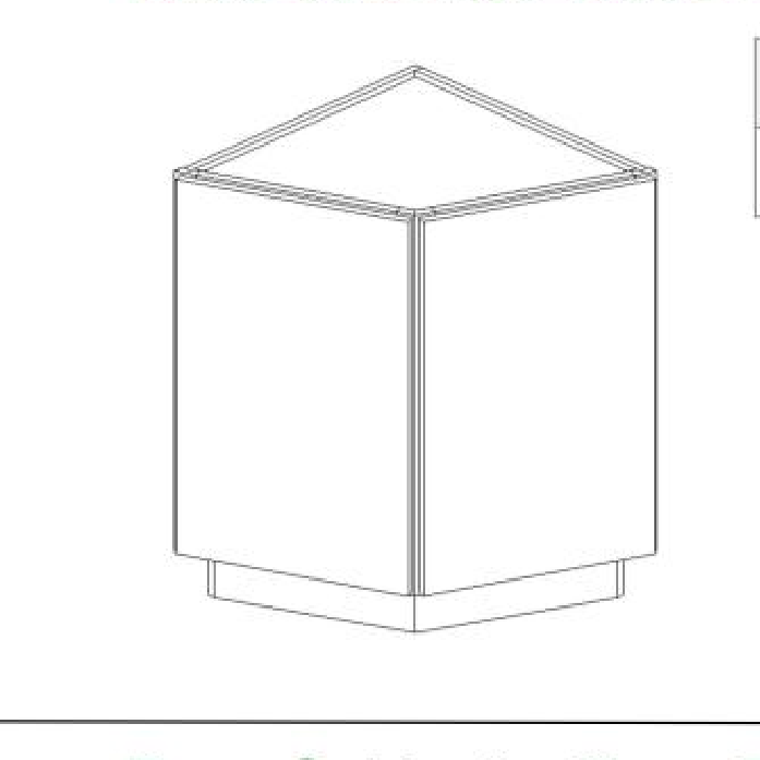 FullCabinet BAE24  24"W x 34.5"H x 24"L
