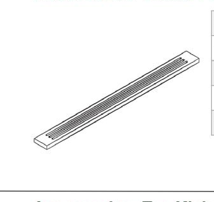 Fluted Filler, 3" W x 30" H
