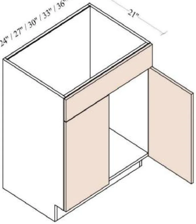 Vanity Sink Base Cabinet