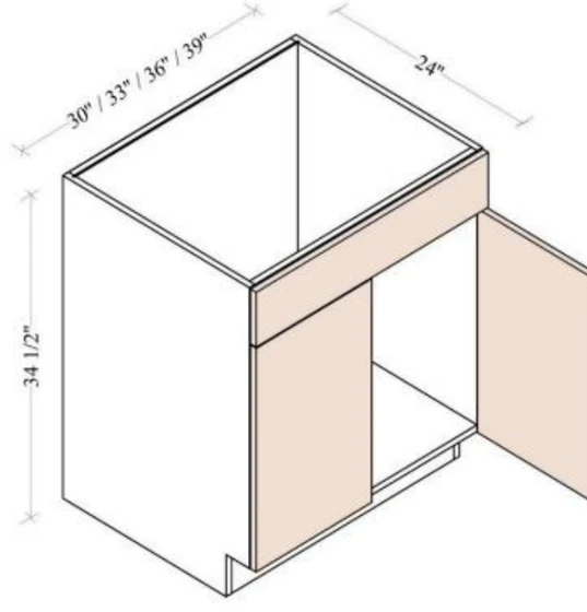Sink Base Cabinet