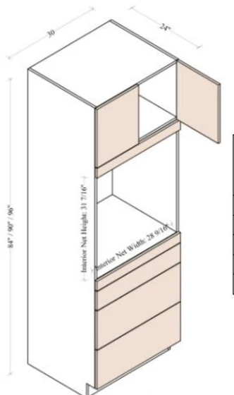 Single-Oven Cabinet