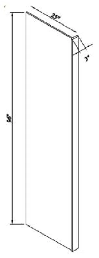 Refrigerator End Panel