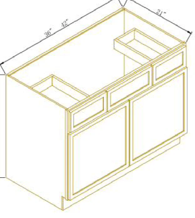 Vanity Combination Cabinet