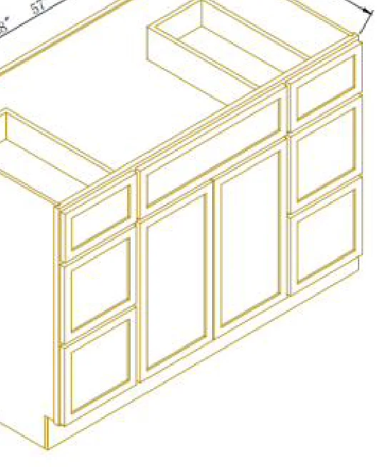 Vanity Sink Base With
