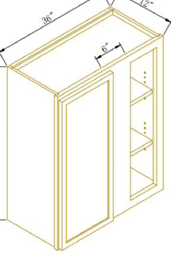 Wall Blind Corner Cabinet