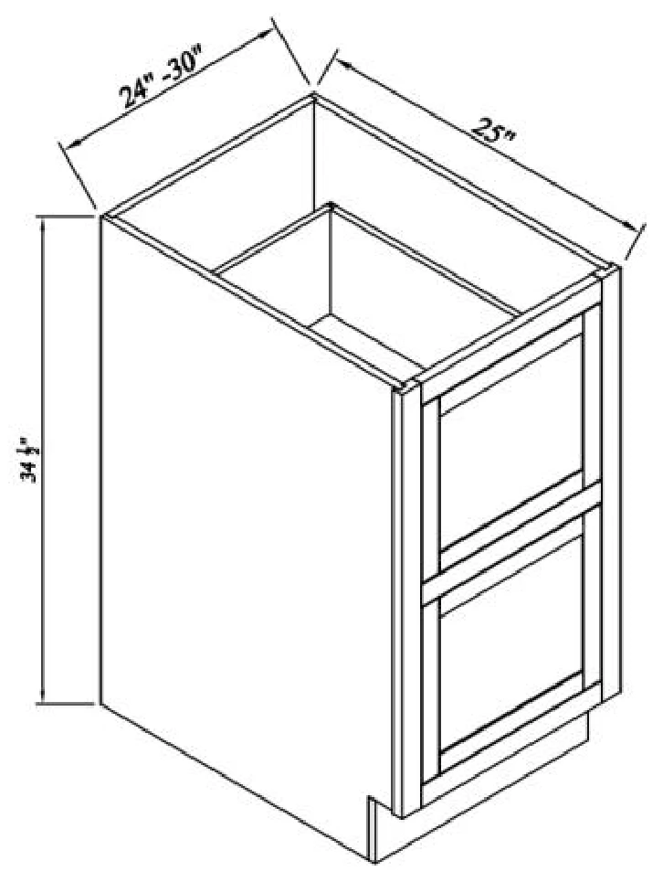 Base Drawer Pack Cabinet