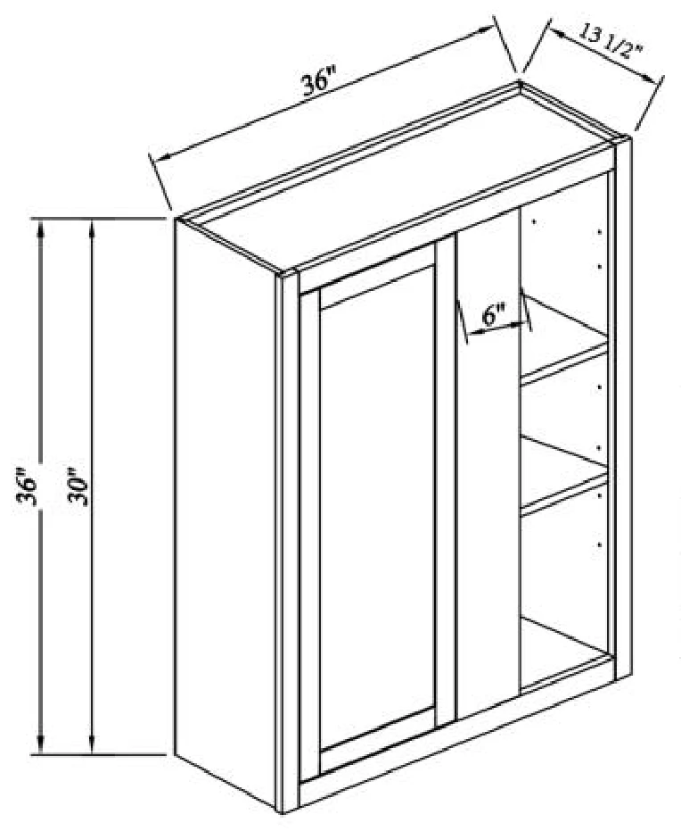 Wall Blind Corner Cabinet