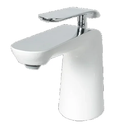 Bathroom Faucet 211CHW (White)