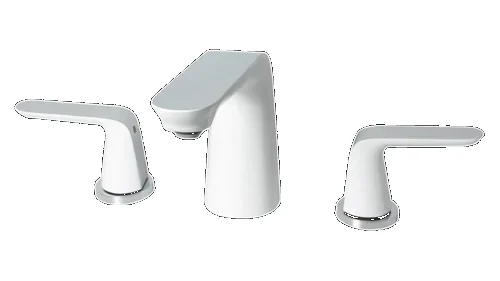 Bathroom Faucet 212CHW (White)