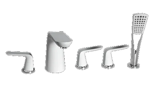 Shower & Tub Faucet 213TCHW (White)