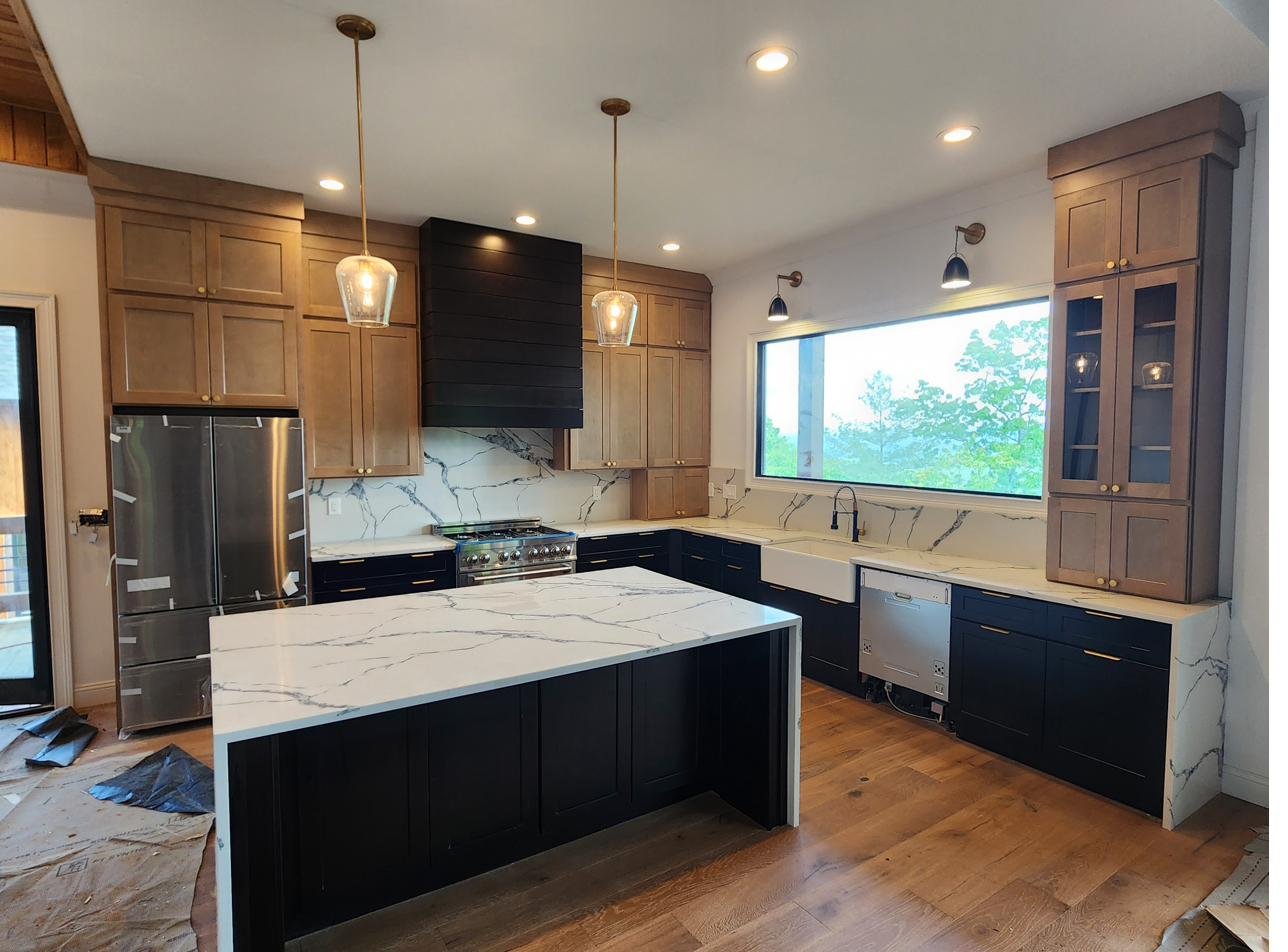 Urban Slim Natural cabinets