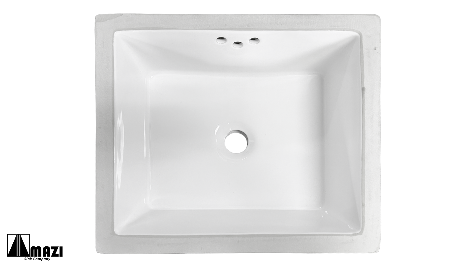 Ceramic Undermount Bathroom Sink B1614