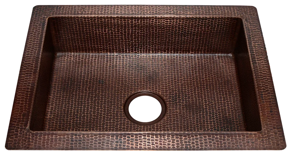 Copper Kitchen Sink CKS2519