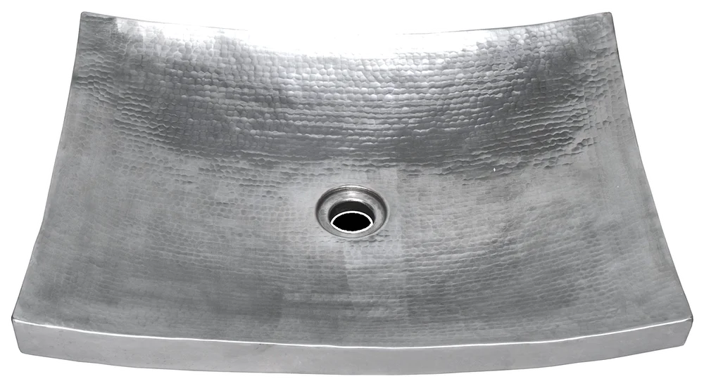 White Copper Vessel Sink WHC2015