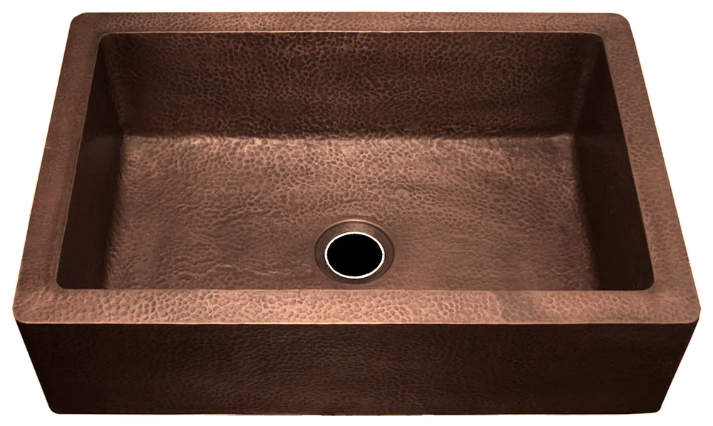 Copper Farmhouse Sink 1651H