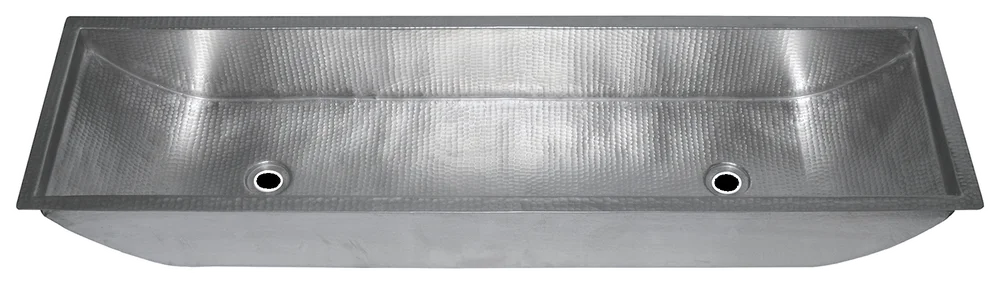 White Copper Kitchen Sink WHC4814