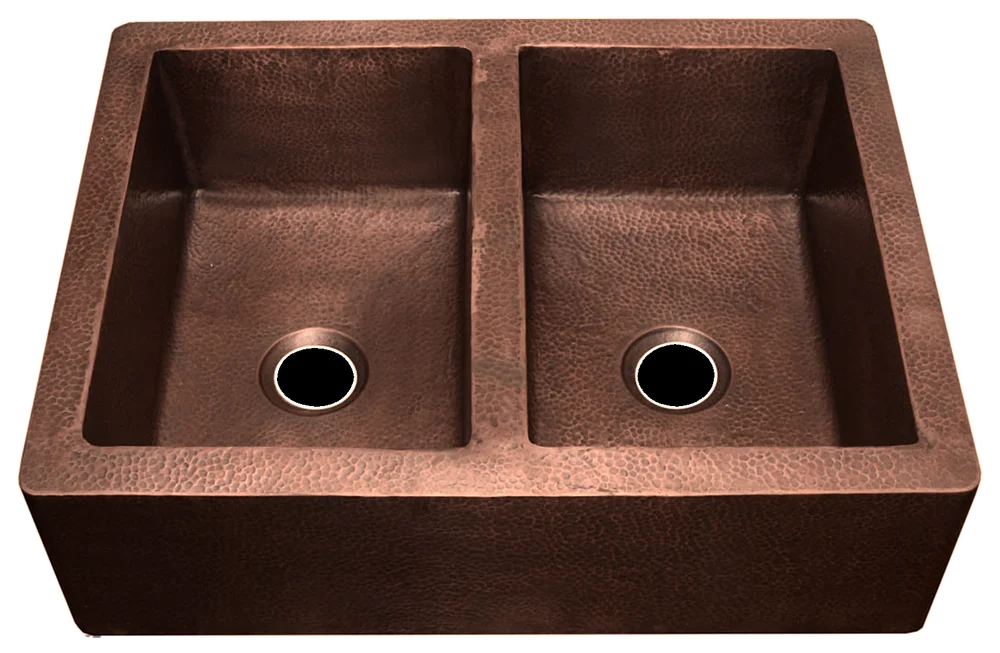 Copper Farmhouse Sink 1551H