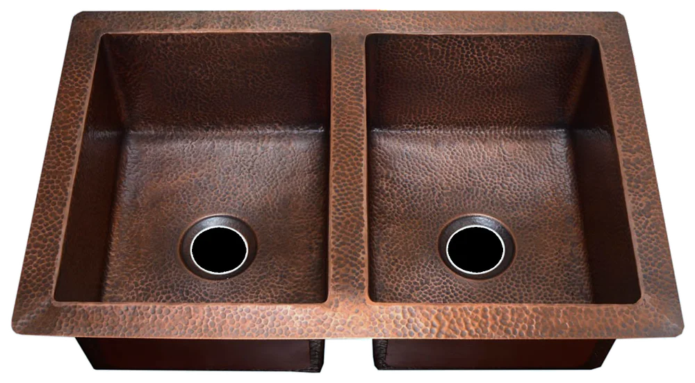 Copper Kitchen Sink 1553H