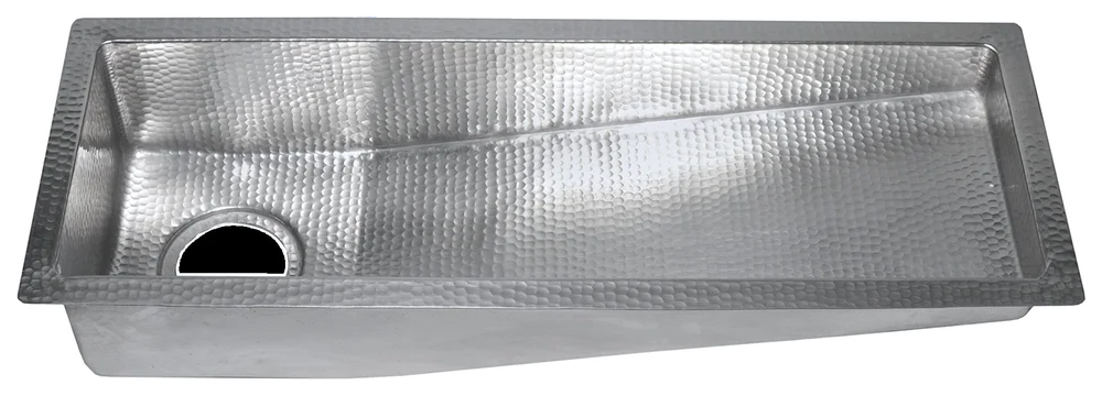 White Copper Kitchen Sink WHC3011
