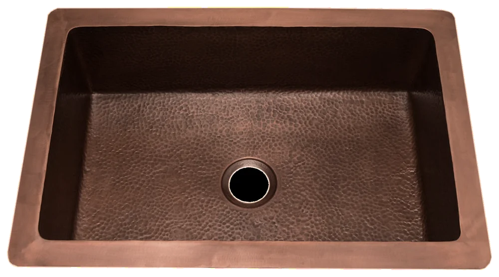 Copper Kitchen Sink 1657WH
