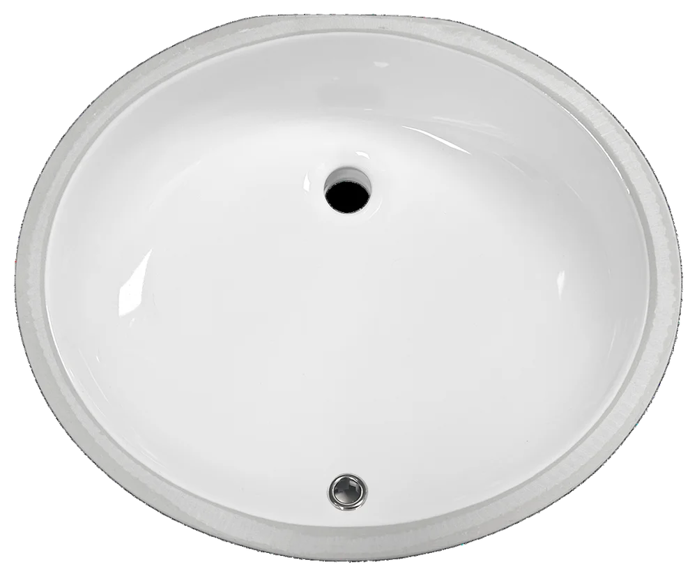 Ceramic Undermount Bathroom Sink 1601 ADA