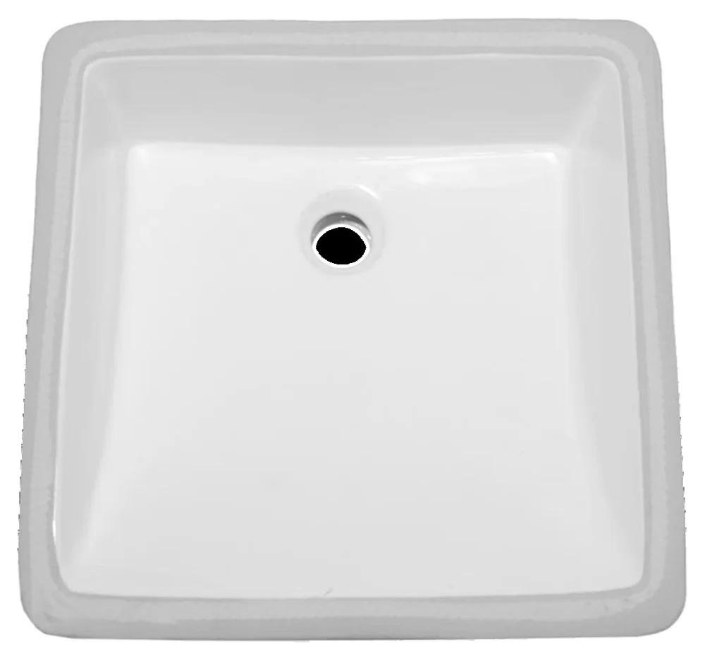 Ceramic Undermount Bathroom Sink 1631