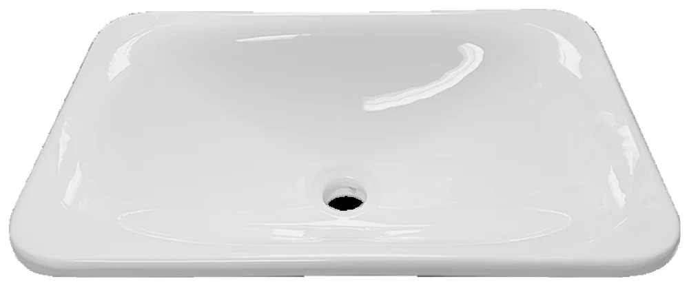 Ceramic Drop In Bathroom Sink 1018