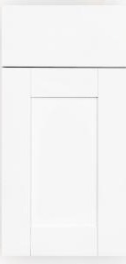 Manchester White cabinet door